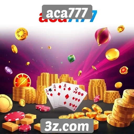 Plataforma de jogos aca777 atrai novos usuários