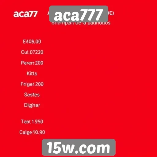 Métodos de pagamento aceitos no aca777