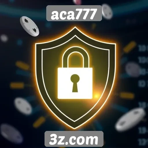 A análise de segurança do site de jogos aca777